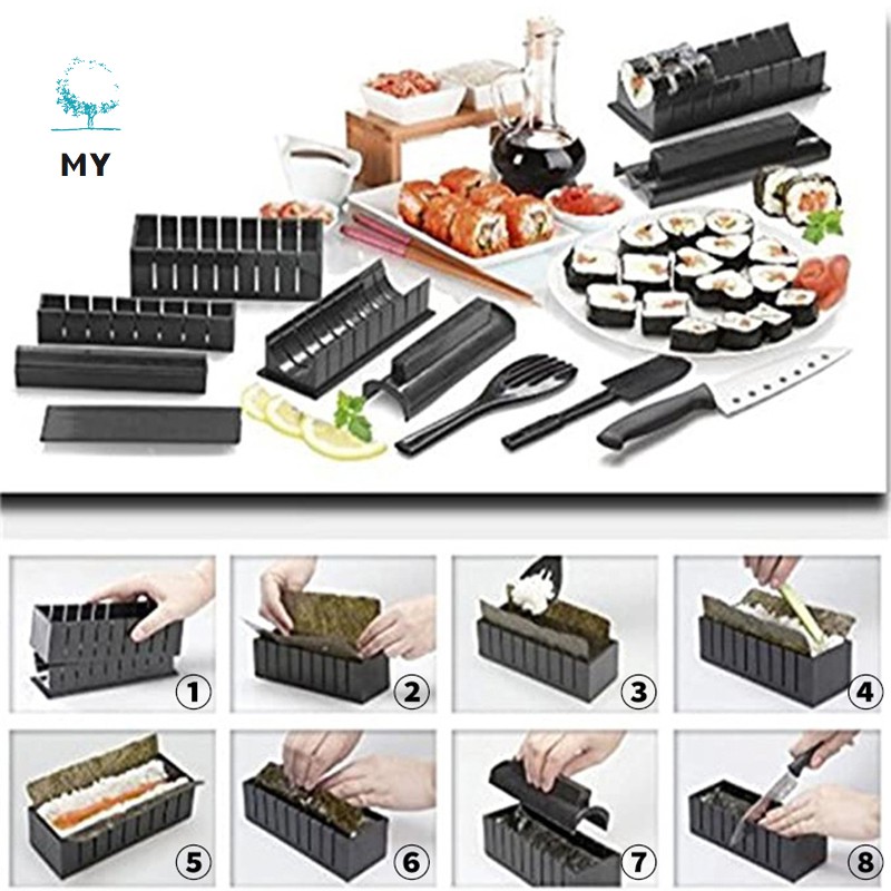 Bộ 11 Dụng Cụ Làm Sushi Tiện Lợi