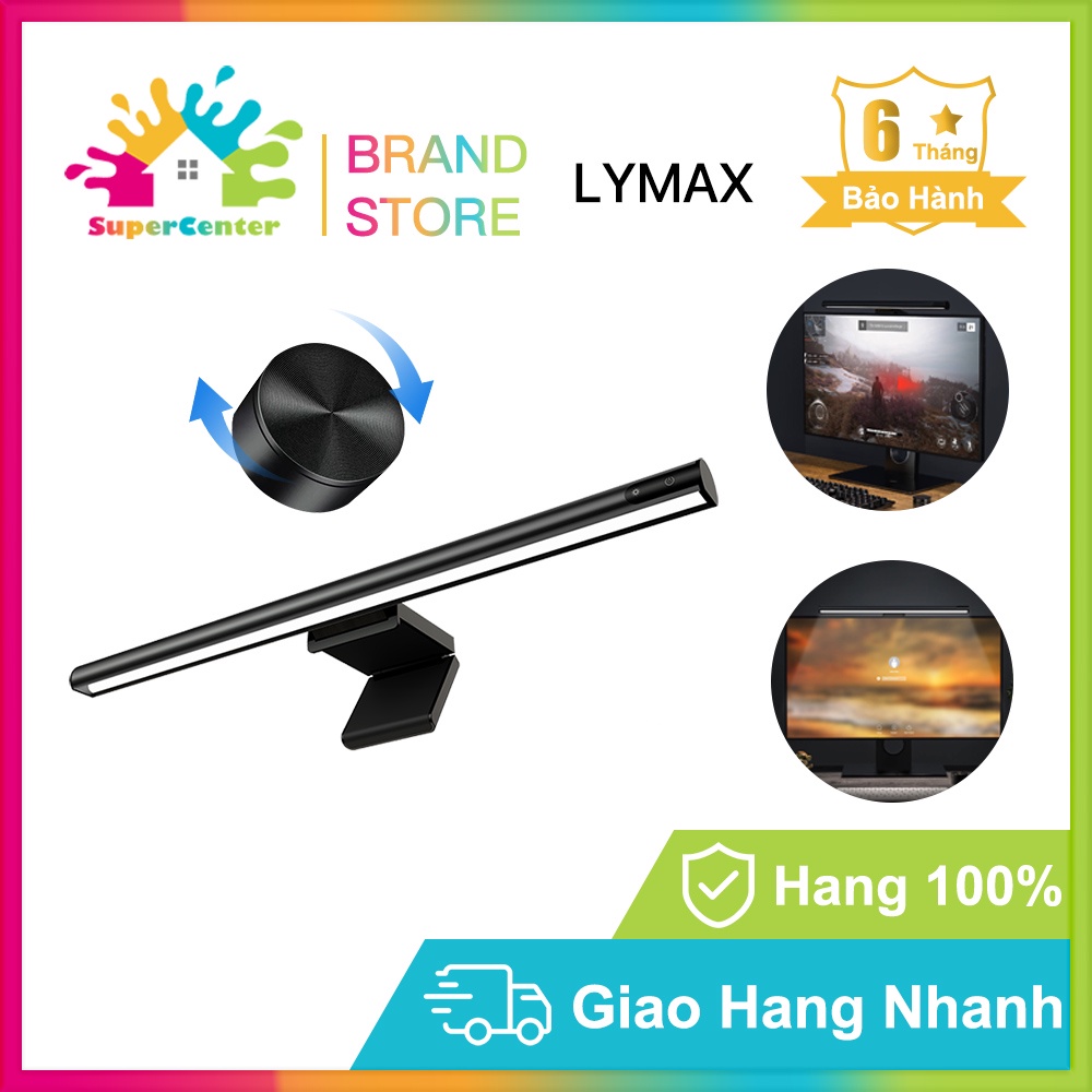 Đèn treo màn hình máy tính Xiaomi Lymax L1 Plus vệ mắt Chống Mỏi mắt dễ dàng lắp đặt