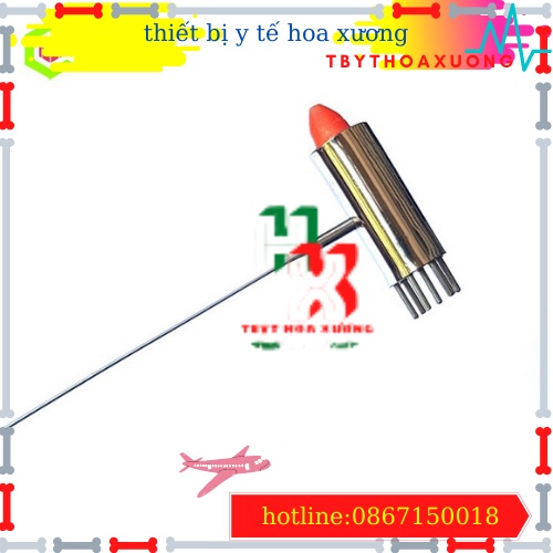 Búa Hoa Mai - Dụng Cụ Diện Chẩn ( Cây Búa Gôm Gai Phụ Kiện Massage Chuẩn Điện Chấn Nhấn Huyệt Giải Tỏa Stress Căn Thẳng)