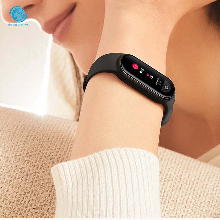 Đồng hồ thông minh Xiaomi Mi Band 6 - Vòng đeo tay Mi Band 6 (BH 6 tháng)