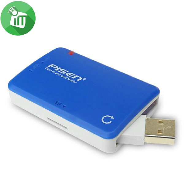 Đầu đọc thẻ đa năng Pisen [Patech Bảo hành đổi mới 18 tháng]