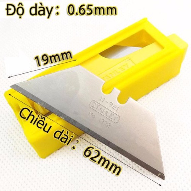 Lưỡi dao rọc cáp thẳng Stanley 11-921H