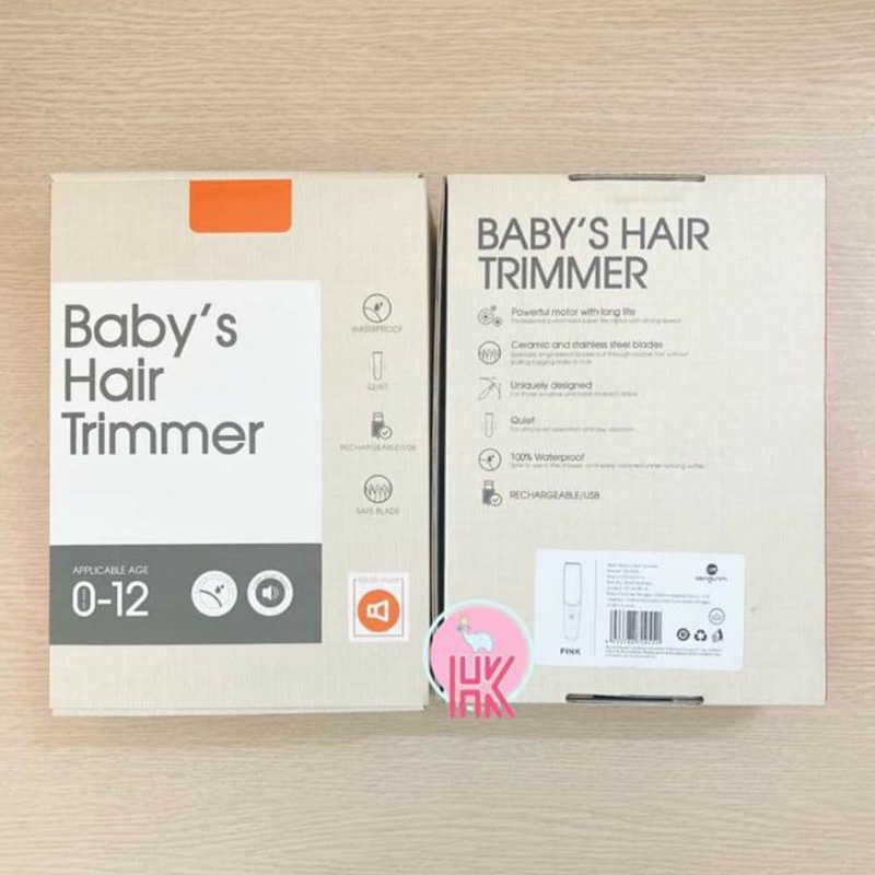 Tông đơ cắt tóc Misuta Baby Hair Trimmer MST0986 (kèm hút tóc tự động)