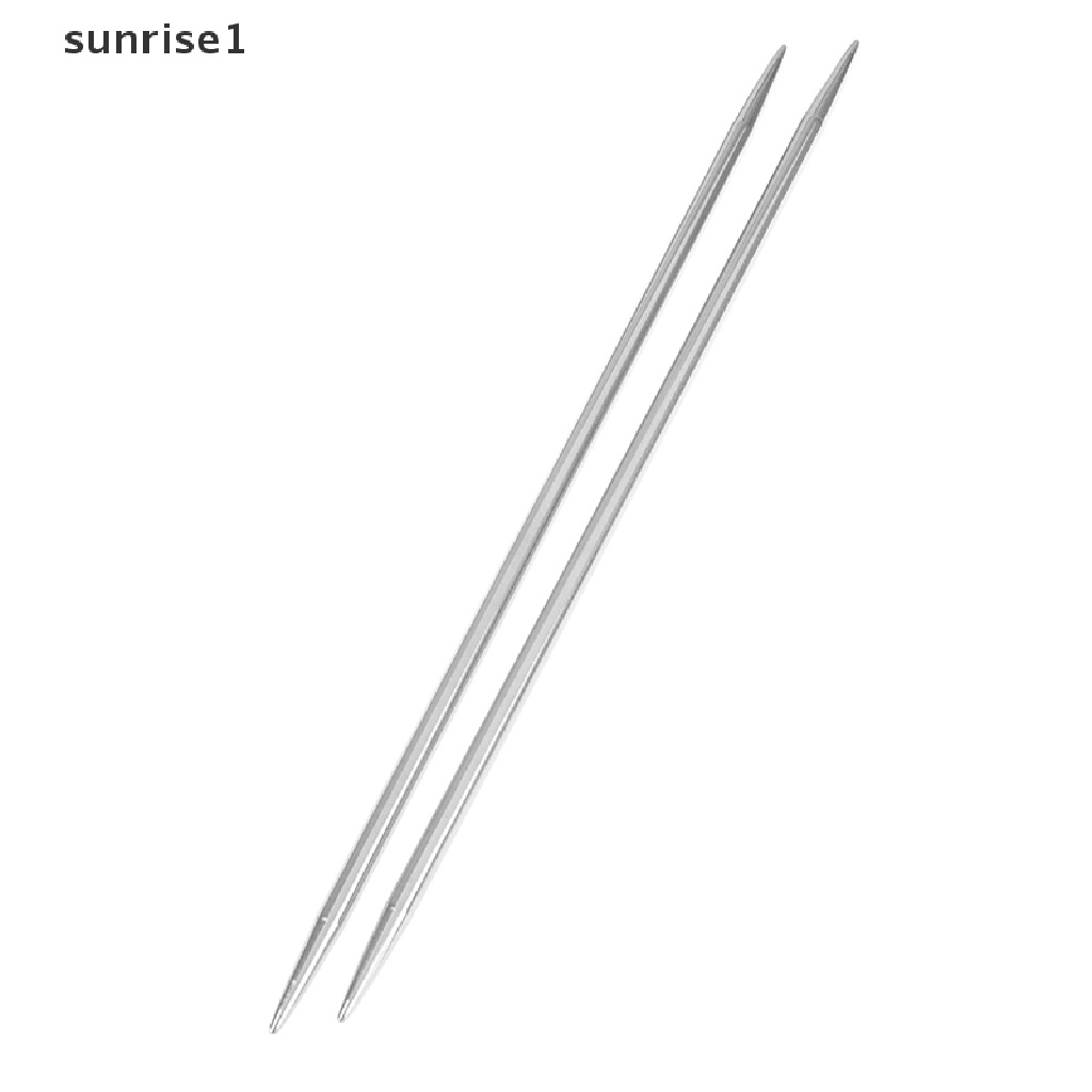 Sunrise1 Set 35 Kim Đan Len Thẳng Dài 20cm Bằng Thép Không Gỉ DIY