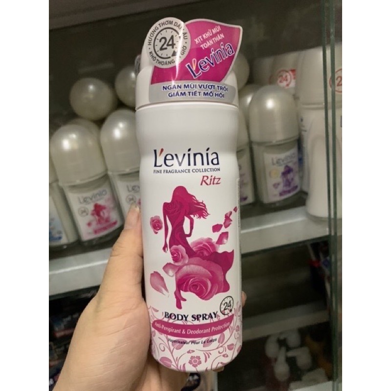 Xịt Khử Mùi Levinia Chai 200ml