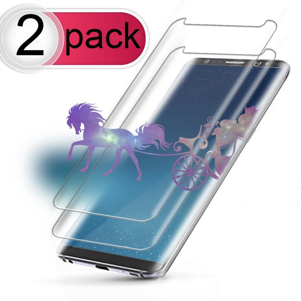 Miếng dán cường lực cong 3D bảo vệ cho màn hình  For Samsung Galaxy S9 Samsung S9Plus Samsung S8 Samsung Note 8