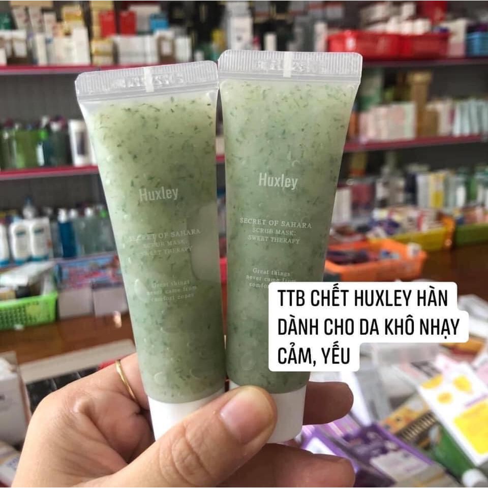 Tẩy Tế Bào Chết, Dưỡng Da Chiết Xuất Từ Xương Rồng Huxley Scrub Mask Therapy 30g | BigBuy360 - bigbuy360.vn