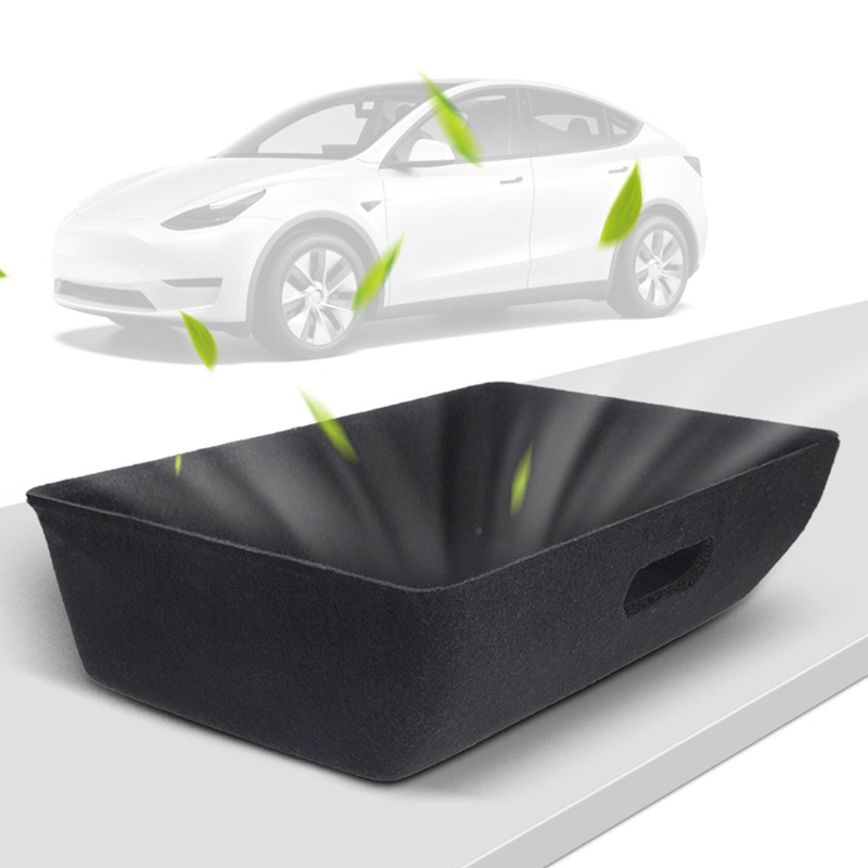 Hộp Đựng Đồ Gắn Dưới Ghế Ngồi Bằng Da Lộn Tiện Dụng