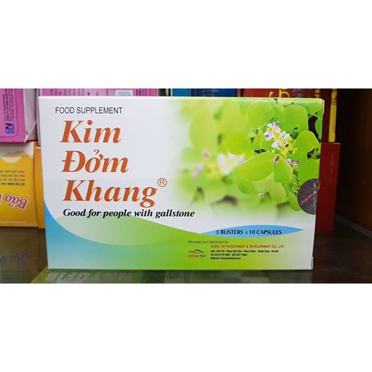 kim đởm khang hộp 30 viên hỗ trợ sỏi mật