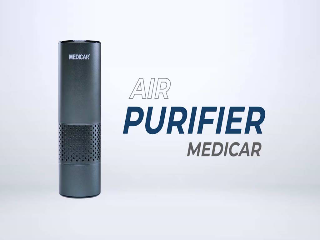 Máy lọc không khí ô tô Medicar lọc bụi mịn, tạo ion âm diệt khuẩn khử mùi chống say xe cho xe hơi | BigBuy360 - bigbuy360.vn