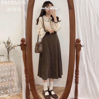 [ORDER] Chân váy thắt lưng vintage Ulzzang