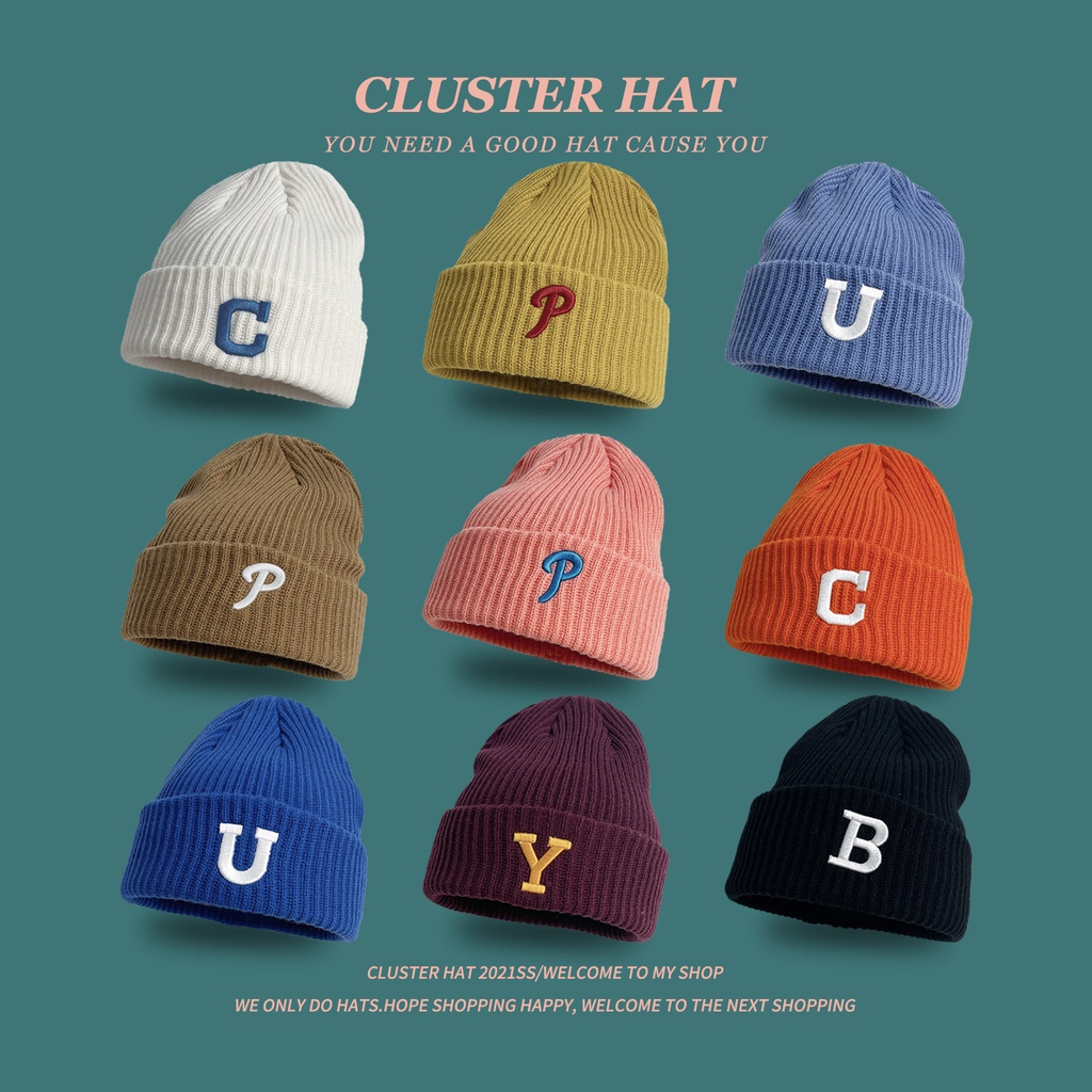 Nón len giữ ấm mùa đông phong cách Hàn Quốc mới