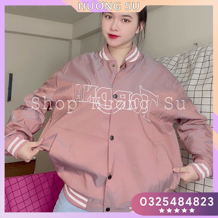 Bomber viền tay in rot Hương Su - PVN2383