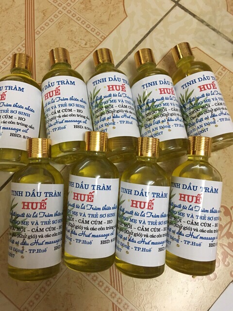 Sỉ Tinh dầu tràm Huế 100ml nguyên chất