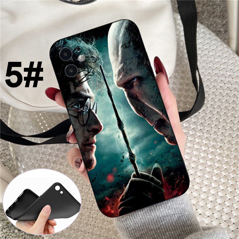 iPhone XR X Xs Max 7 8 6s 6 Plus 7+ 8+ 5 5s SE 2020 Soft Silicone Cover Phone Case Casing MD30 Harry Potter