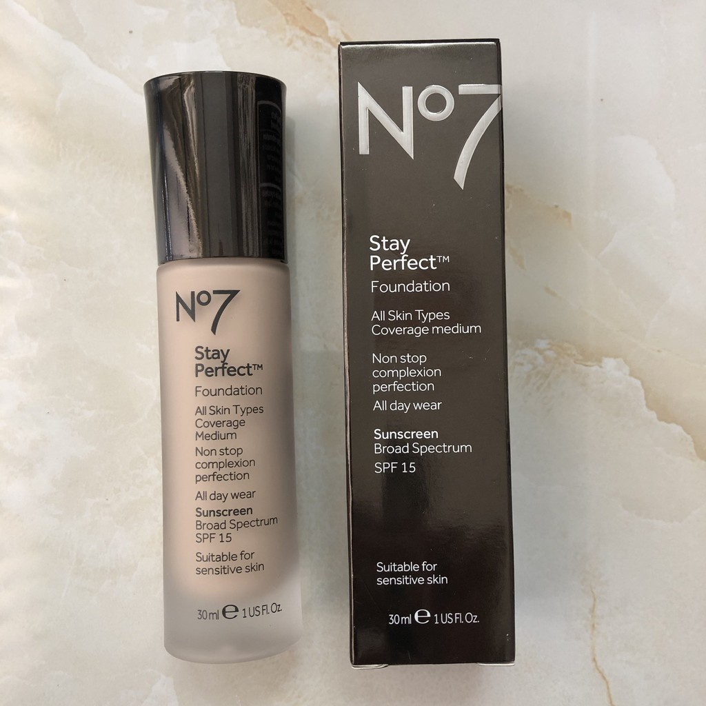 Kem Nền No7 Stay Perfect Foundation (30ml) - Mimi Shop