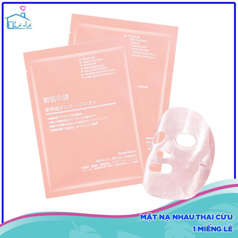 [Siêu rẻ]Mặt nạ nhau thai cừu sáng da, cấp ẩm, trắng da- mask nhau thai cừu