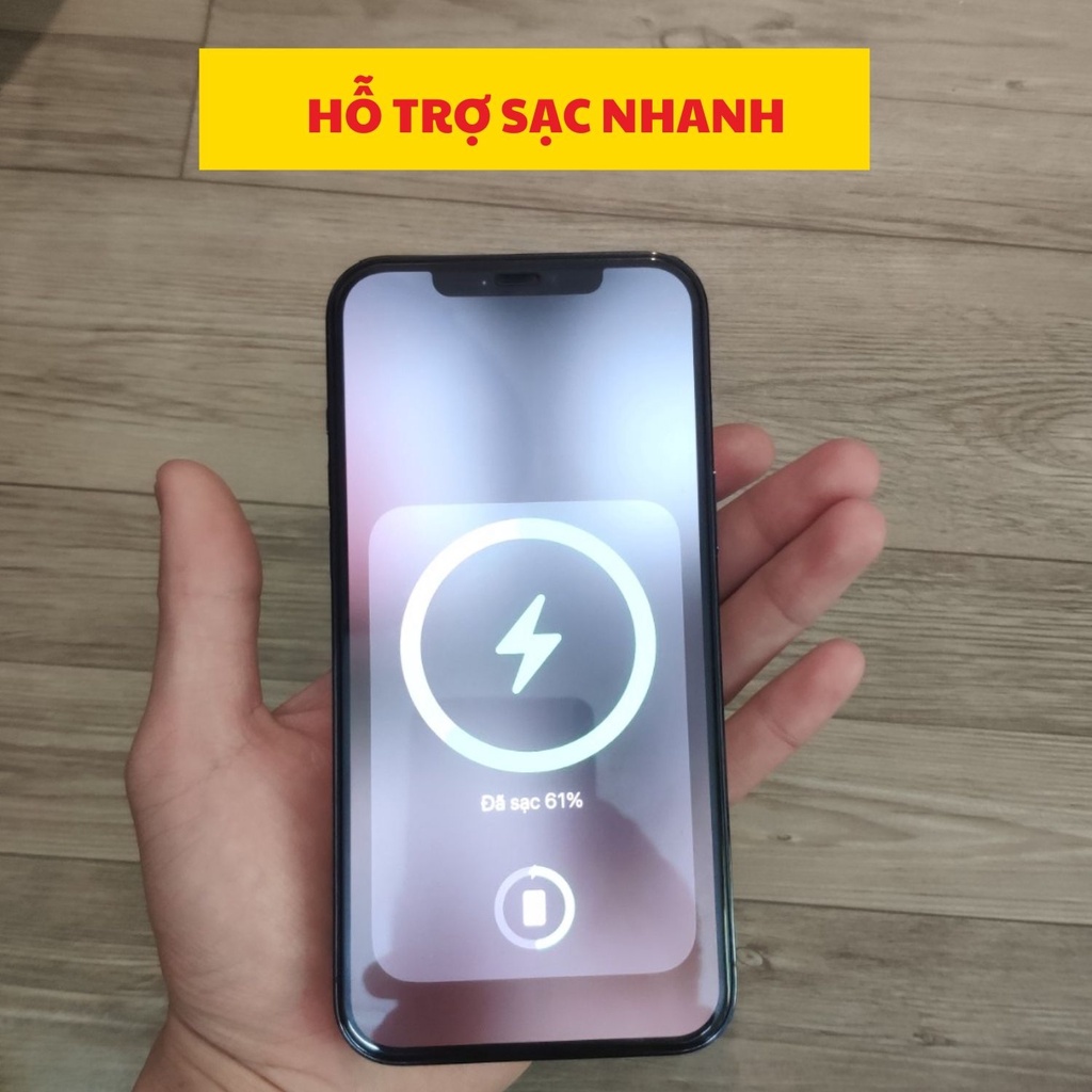 Sạc dự phòng không dây tự hút Beetech, pin dự phòng dung lượng 4000 mAh cho iP