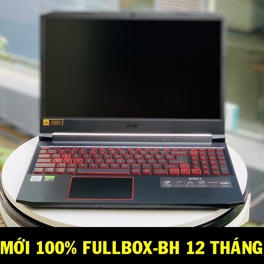 [Mã SKAMA06 giảm 8% đơn 250k]( MỚI 100% FULL BOX)Acer Nitro 5 2020 Core i5-10300H -Màn15.6 FHD ips víp 144ghz