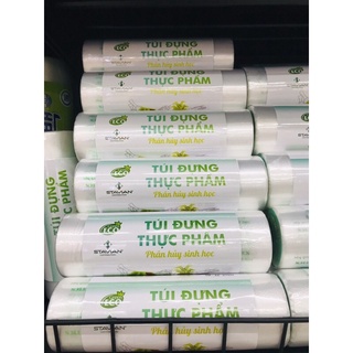 Túi đựng thực phẩm green eco cuộn 100c 15*25