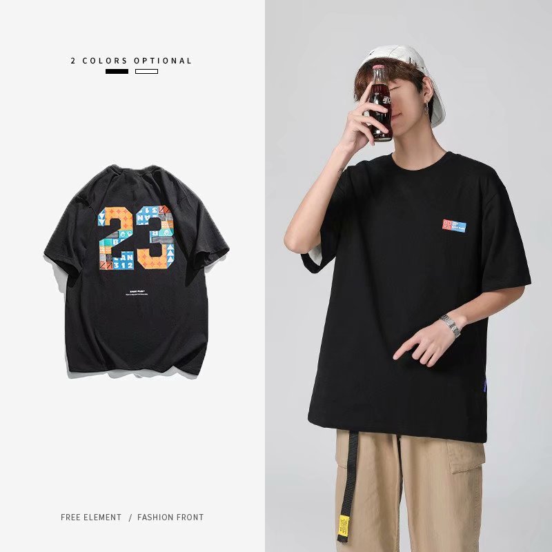 Áo thun tay ngắn phong cách hip hop cỡ M-8Xl cho nam | BigBuy360 - bigbuy360.vn