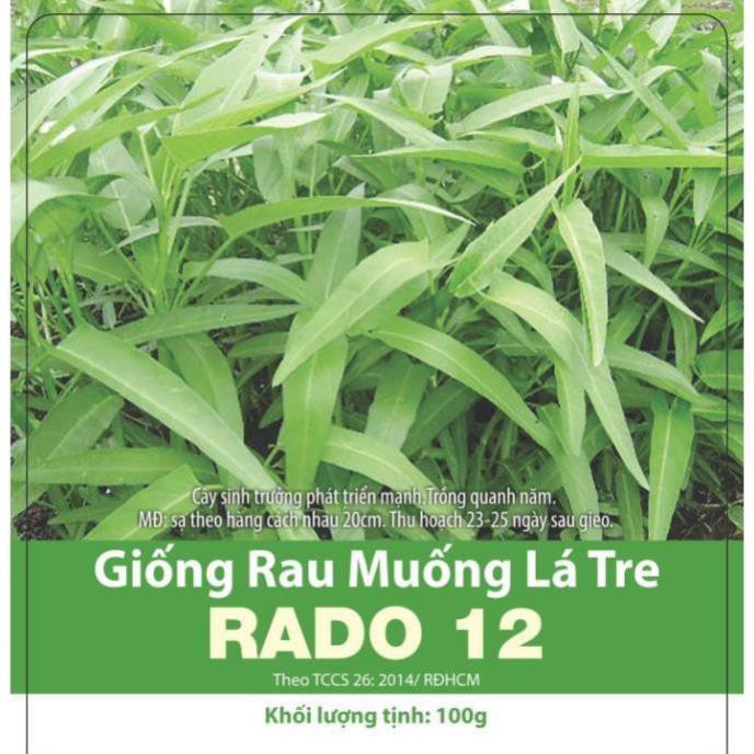 Hạt Giống Rau Muống Lá Tre Dễ Trồng, Năng Suất Cao 50gr