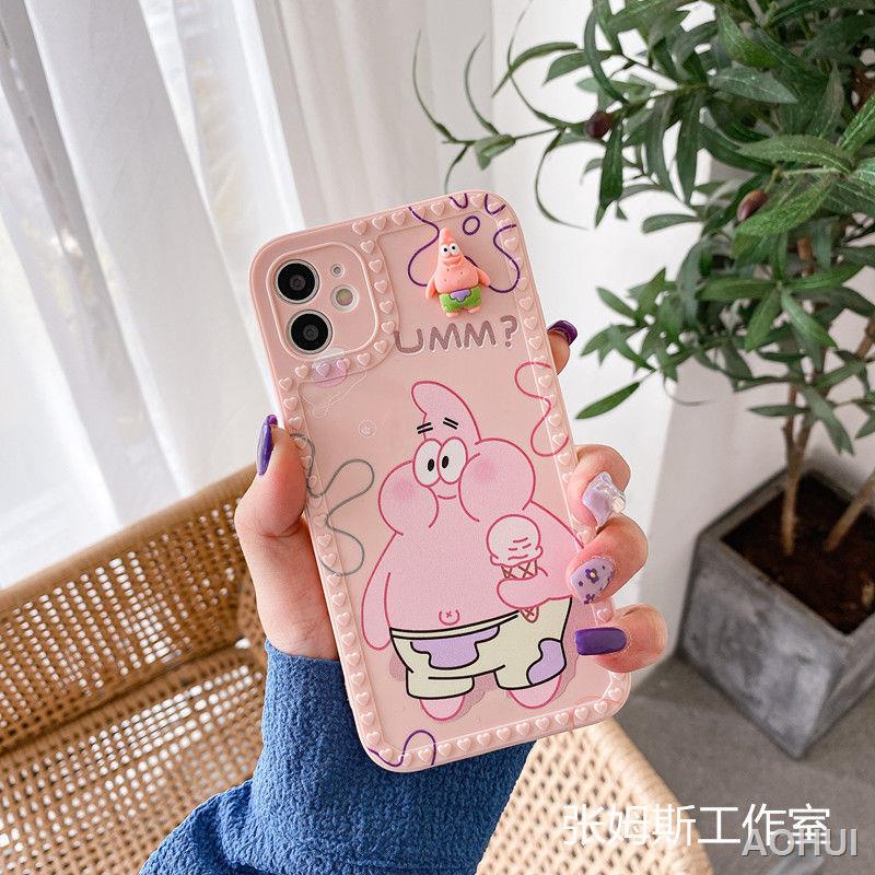 🌈Ốp Iphone🌈SpongeBob Stereo Ốp lưng điện thoại di động OPPOa5 / a9 / a11x a52 / a59 / a83 bao gồm cả a8 / r11s / r15 d