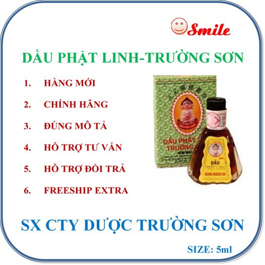 DẦU PHẬT LINH_chai 5ml [ Chính hãng]