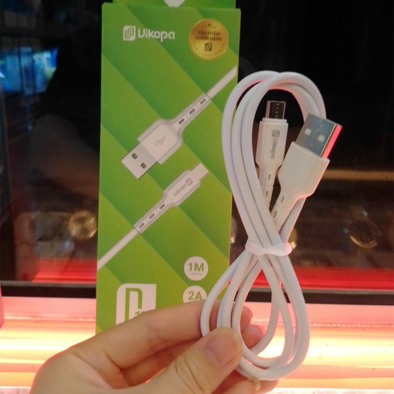 Cáp Sạc Nhanh Micro USB Vikopa D10 dài 1m | Hàng Chính Hãng