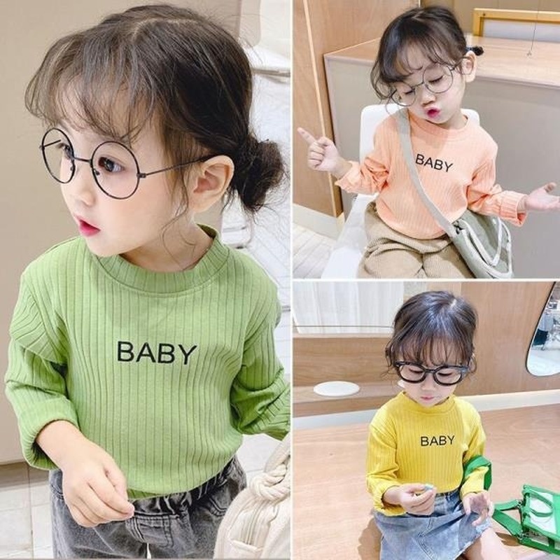 Áo thun dài tay thiết kế giản dị thời trang dành cho nữ
