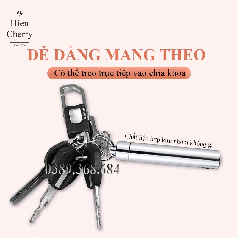 Bộ dụng cụ lấy ráy tai, bộ ngoáy tai, vệ sinh tai 6 chi tiết kèm hộp kim loại tiện lợi