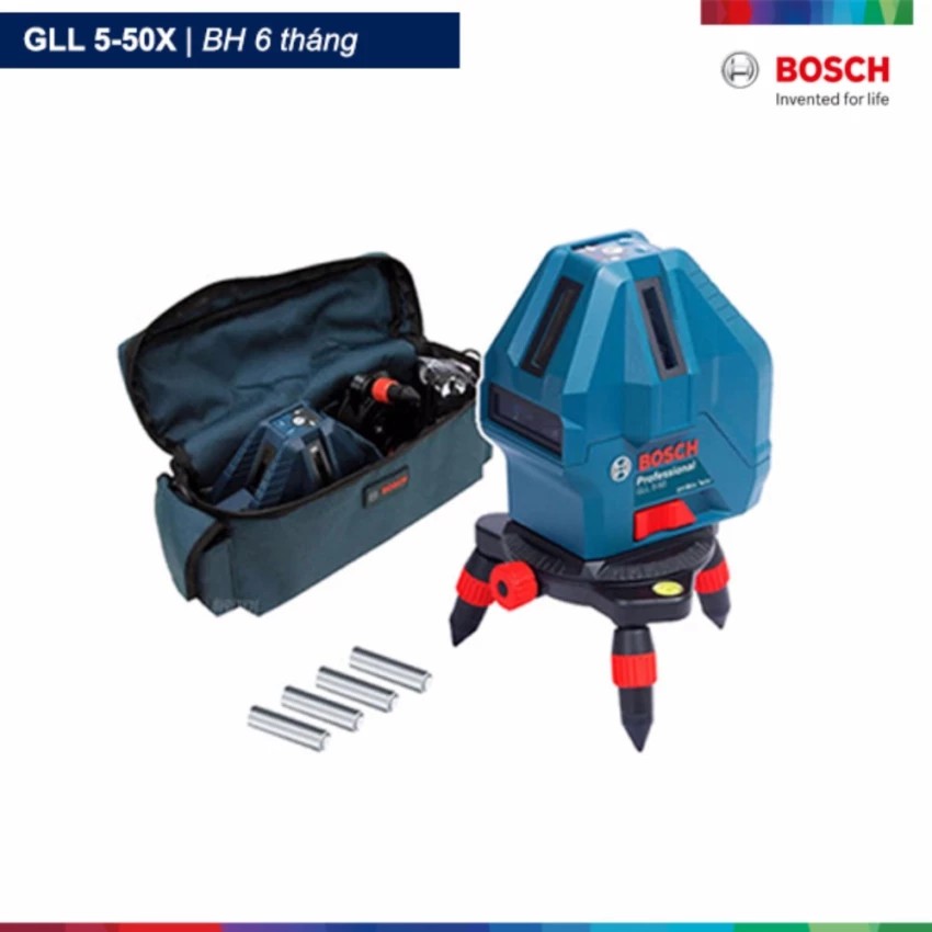 Máy cân bằng 5 tia Laser Bosch GLL 5-50X