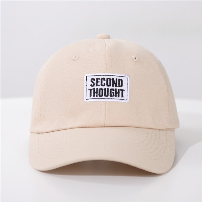 Mũ lưỡi trai HAZIN thêu chữ SECOND ulzzang unisex phù hợp cho cả nam và nữ nhiều màu
