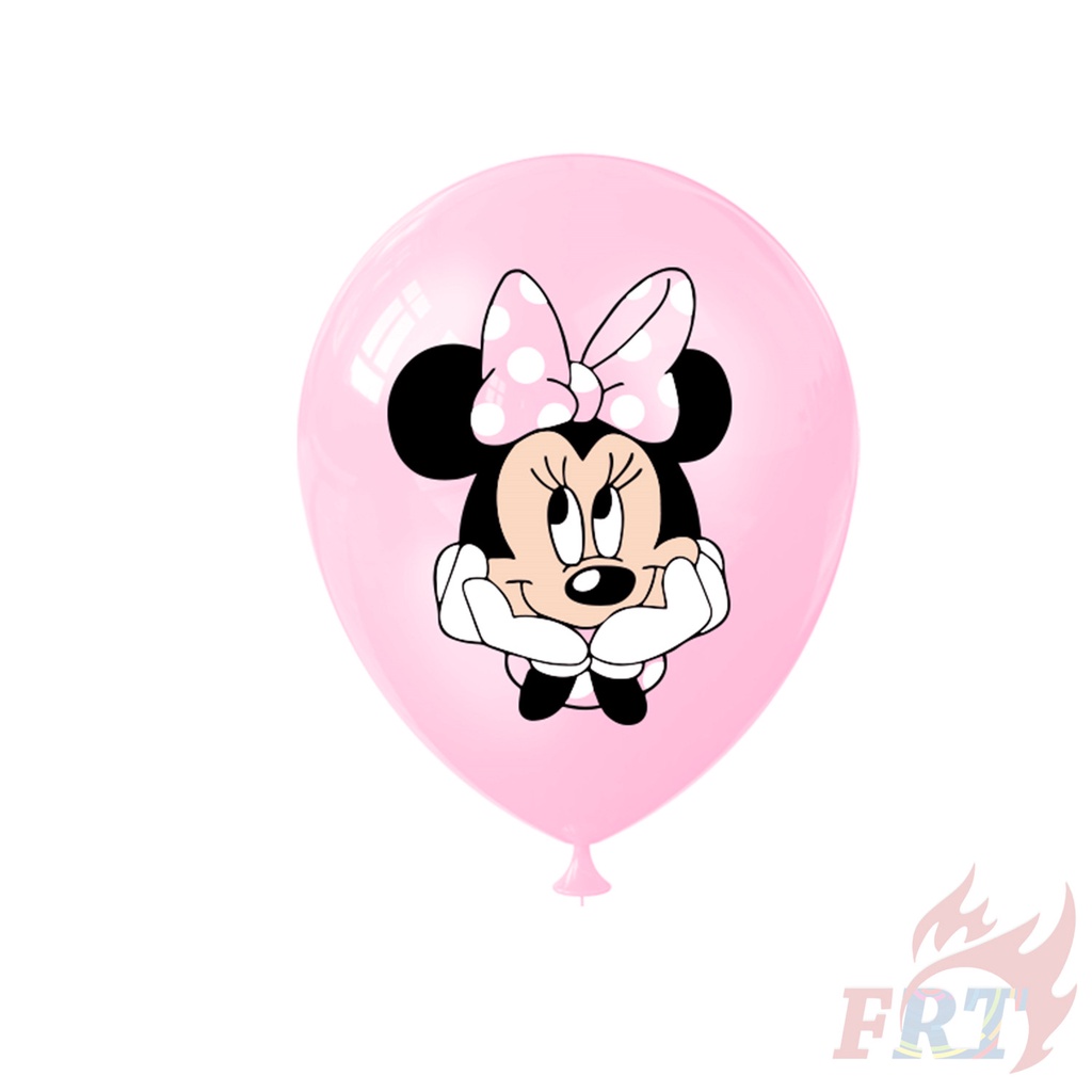 DISNEY ♦ Trang Trí Tiệc - Bong Bóng ♦ 1 Bong Bóng 12 Inch Hình Chuột Minnie Trang Trí Tiệc Sinh Nhật