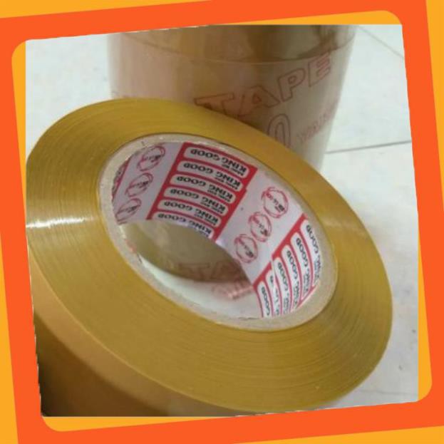 1 cuộn băng keo vàng 300 yard hoặc 200 yard tốt - keo đục