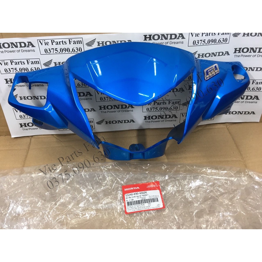 Nắp trước tay lái, ốp đèn pha Wave RSX Fi 2014-2023 phanh/ thắng ĐĨA nhiều màu , Honda