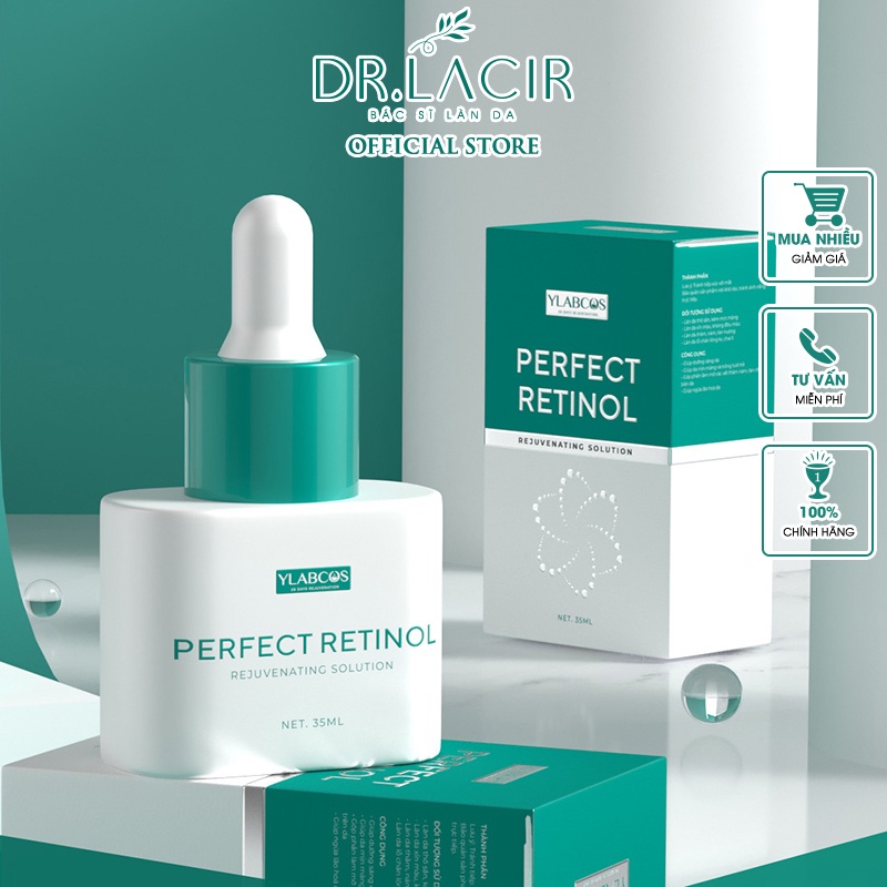 Kem trẻ hóa, và serum trẻ hóa Retinol Dr.lacir DR67