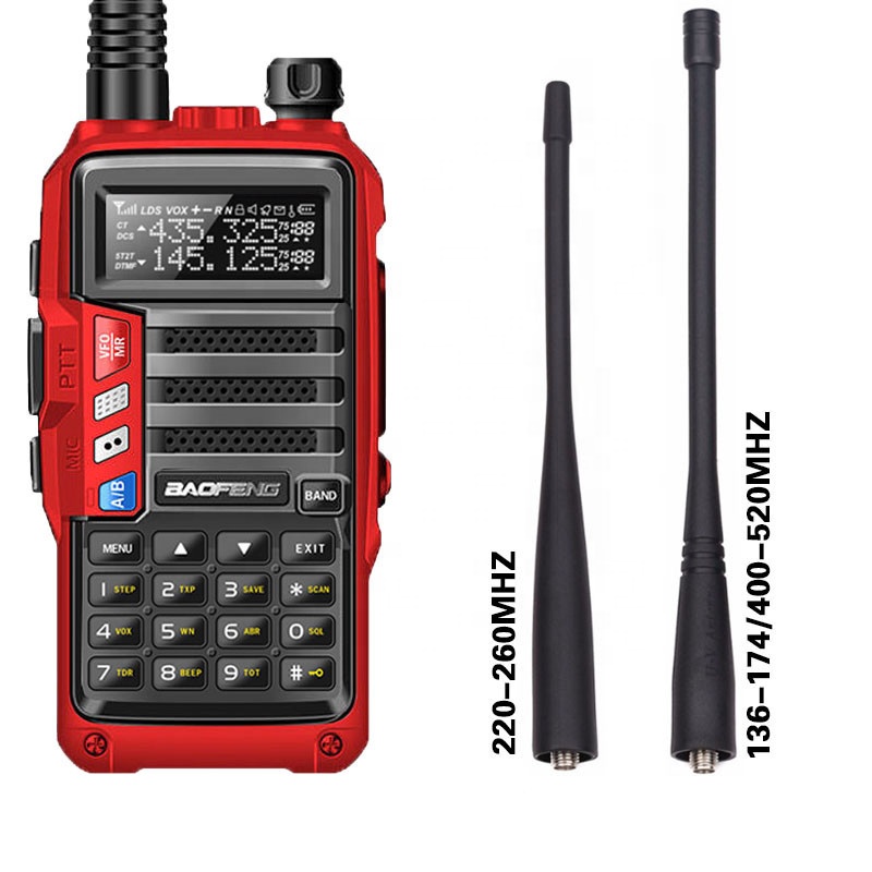 Bộ Đàm Baofeng UV-S9 8W 10km Tầm Xa 5R Chuyên Dụng
