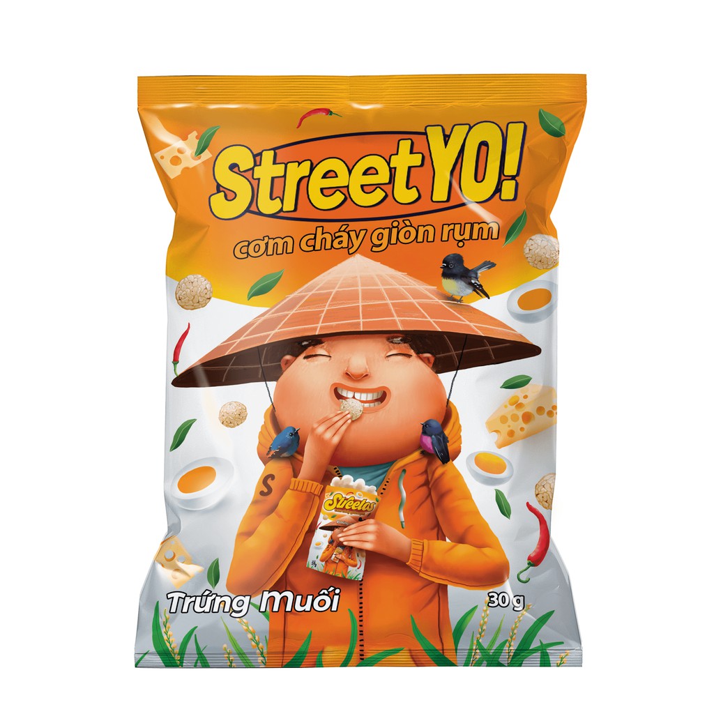 Cơm Cháy Trứng Muối - 30g