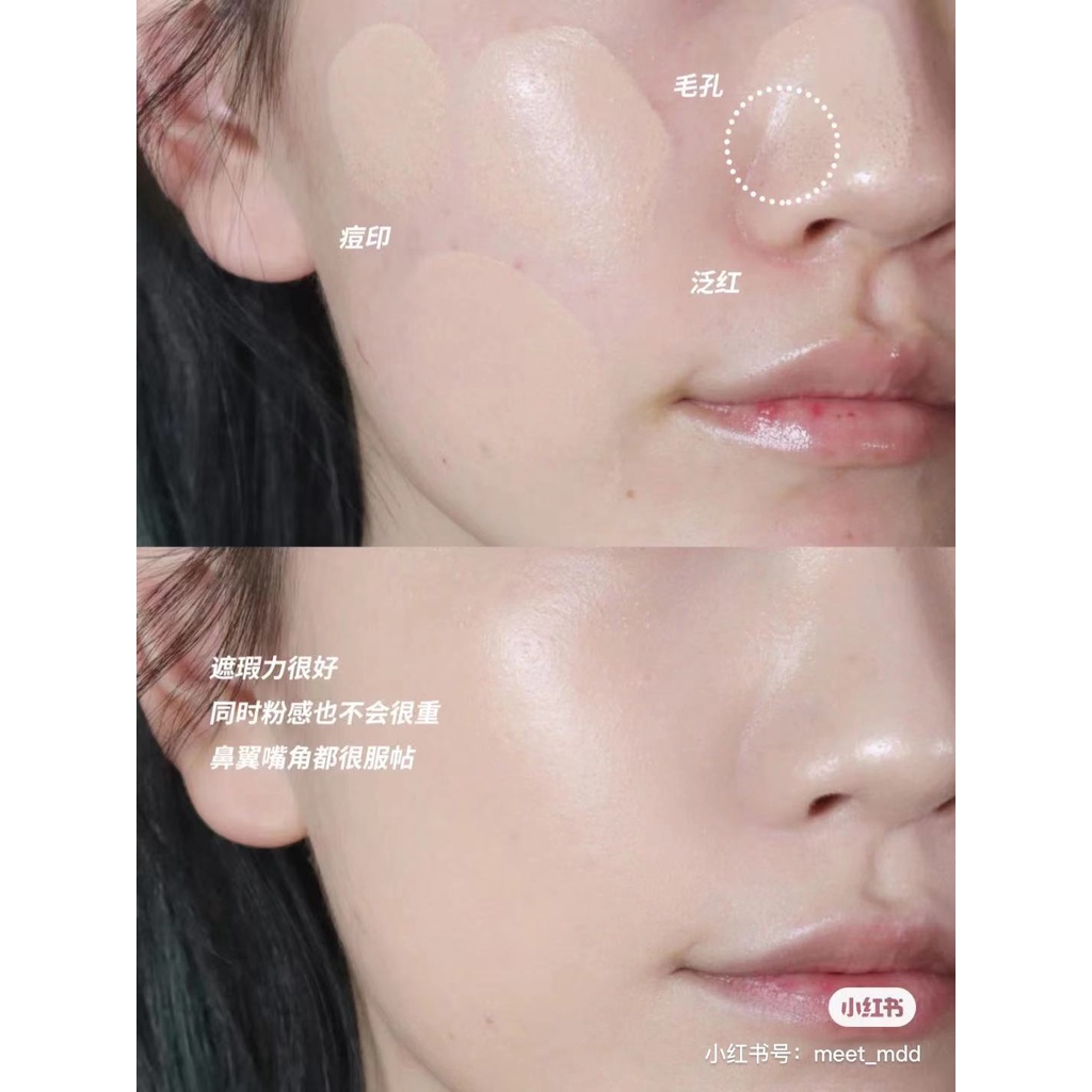 [Hàng mới về] Kem che khuyết điểm DAIMANPU tự nhiên che phủ toàn diện chống thấm nước lâu trôi