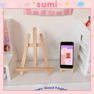 Giá đỡ điện thoại gỗ decor bàn học xinh xắn Sumi