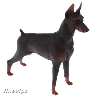 Mô hình nhân vật game doberman bằng nhựa