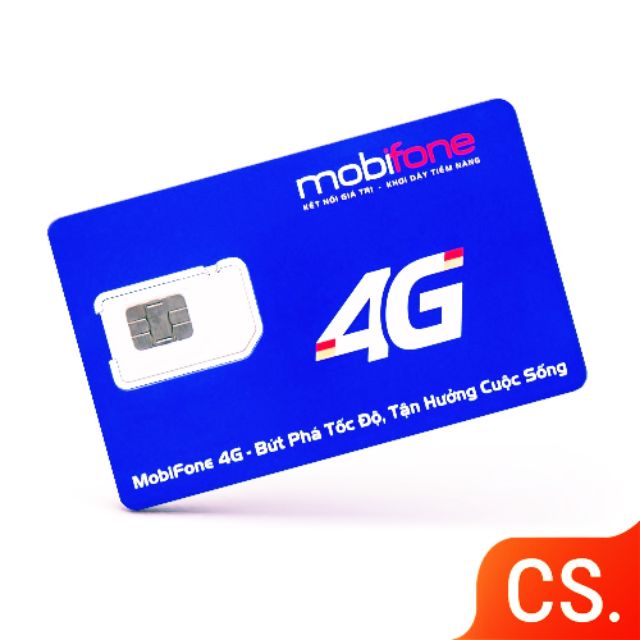 Sim trắng mobifone 4G tự thay tại nhà