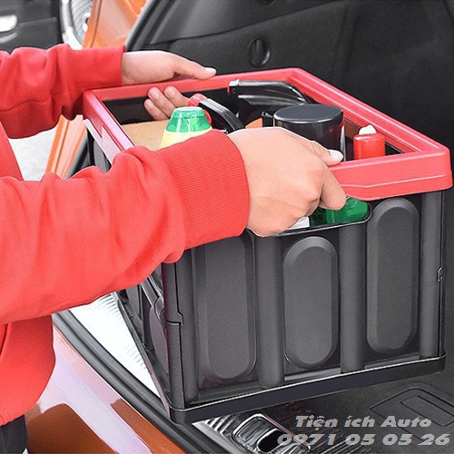 Thùng đựng đồ đa năng xếp gọn, gấp gọn 56L | tienich_auto