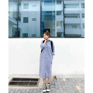 Đầm Sơ Mi Dáng Suông Cute