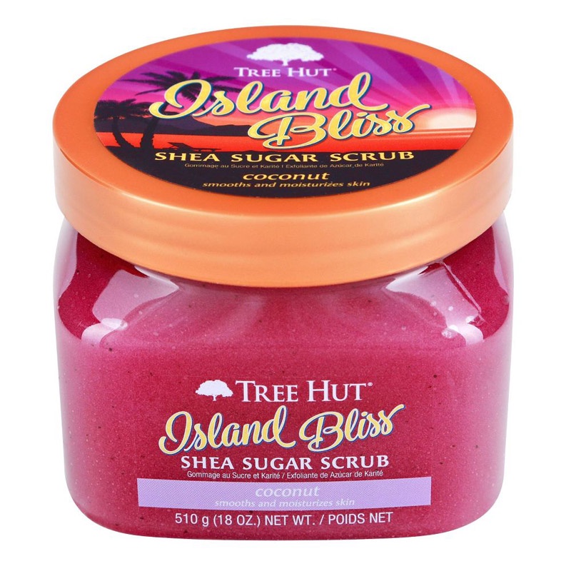 Tẩy tế bào chết Tree Hut Shea Sugar Scrub - Island Bliss, 510g