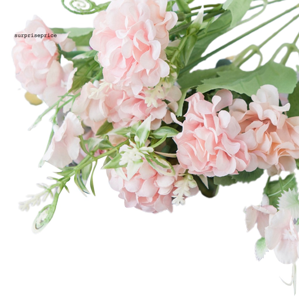 Bó Hoa Tú Cầu Giả Bằng Lụa Trang Trí Tiệc Cưới