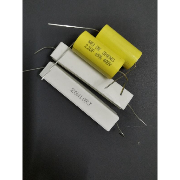 Combo tụ lọc trở sứ dùng cho loa treble 250, 350, 450, 750