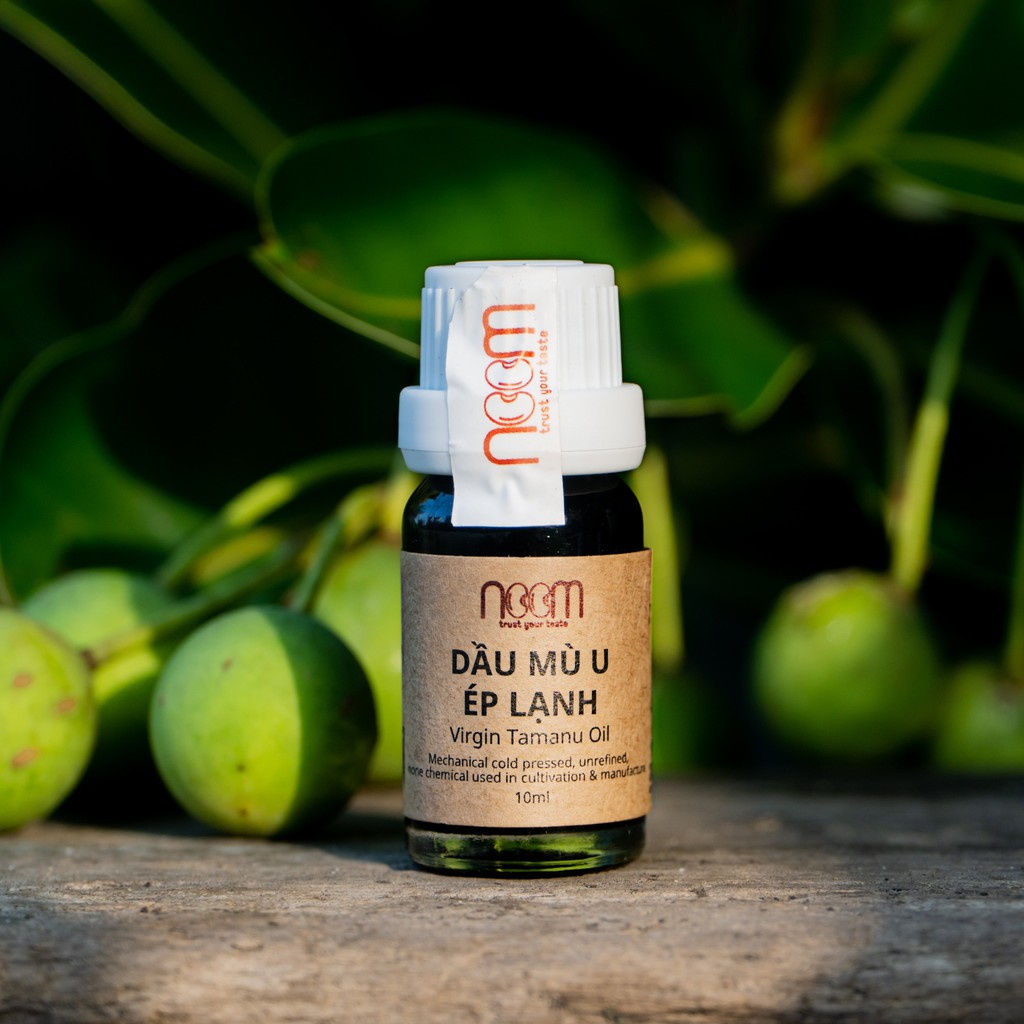 Dầu mù u ép lạnh Noom 10ml khử khuẩn, thúc đẩy tái tạo da