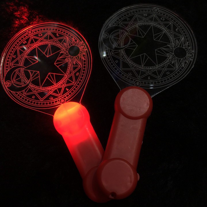 Lightstick Cardcaptor Sakura Thủ lĩnh thẻ bài bản mỏng đèn cổ vũ ánh sáng quà tặng trang trí anime chibi